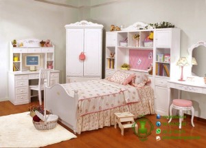 Kamar Set Anak Warna Putih Minimalis