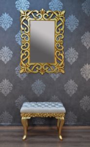 Cermin Hiasan Dinding Model Ukiran